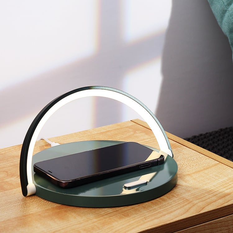 Multifunctional wireless rechargeable touch night light