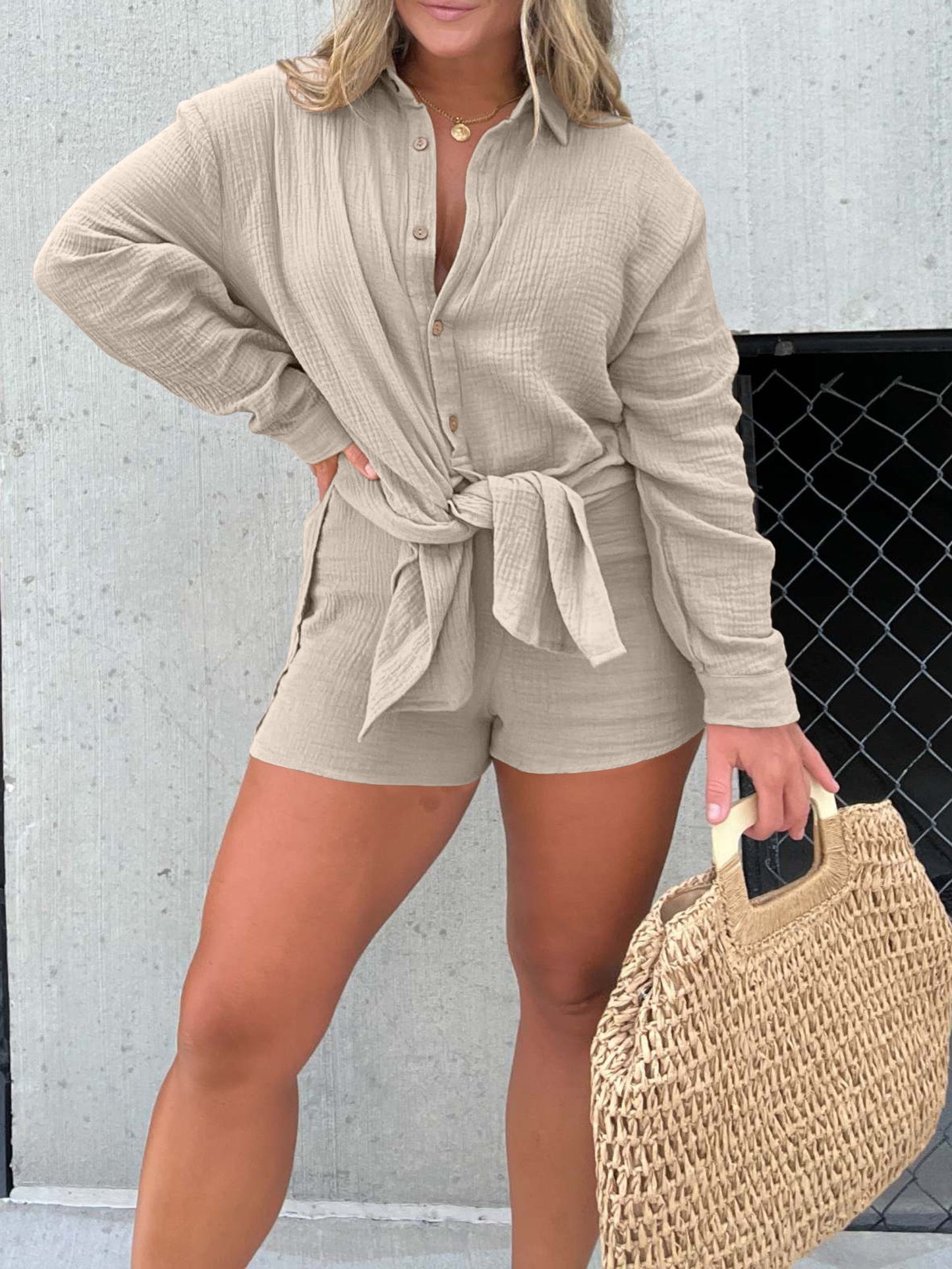 BARCELONA BREEZE ROMPER DRESS SET