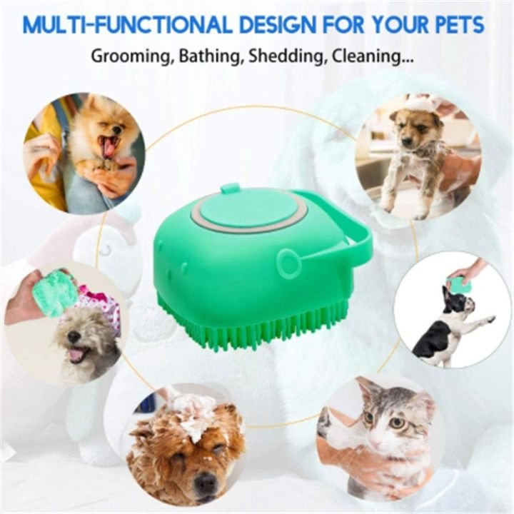 Pet Bath Massage Brush - 🔥