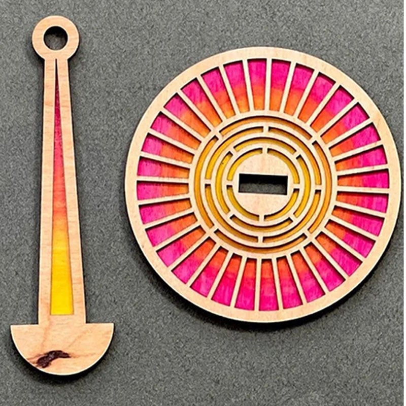 💐Portable Wrist Yarn Holder, Travel Wrist Hanging Yarn Dispenser, Gift for Crocheter