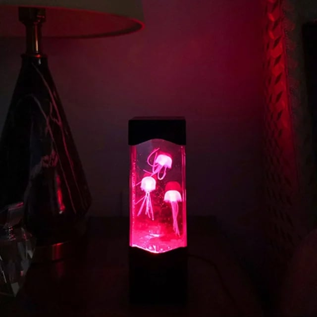 🔥✨-Multicolor Jellyfish Lava Lamp