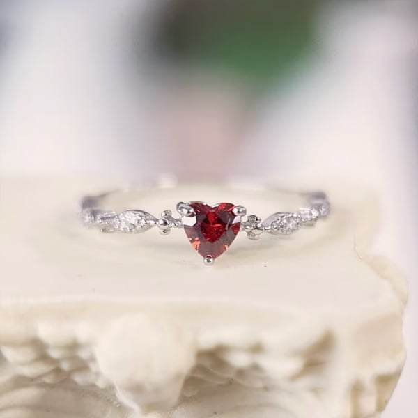 💝Take Time For Yourself Heart Ring💗