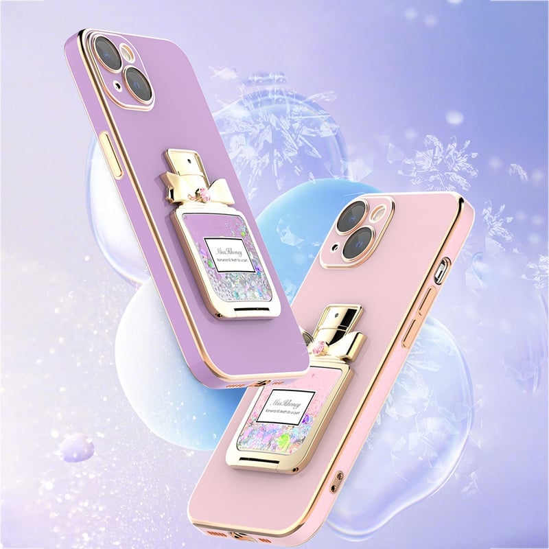 Quicksand Perfume Bottle Holder Phone Case