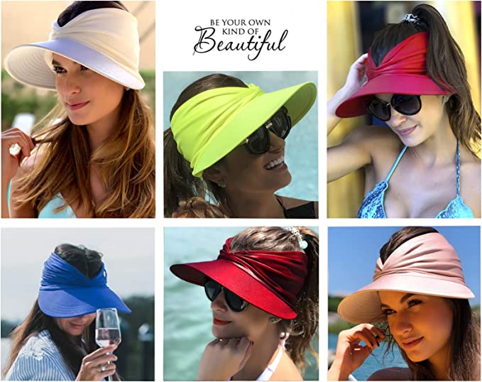 🔥 Women Sun Beach Visor Cap