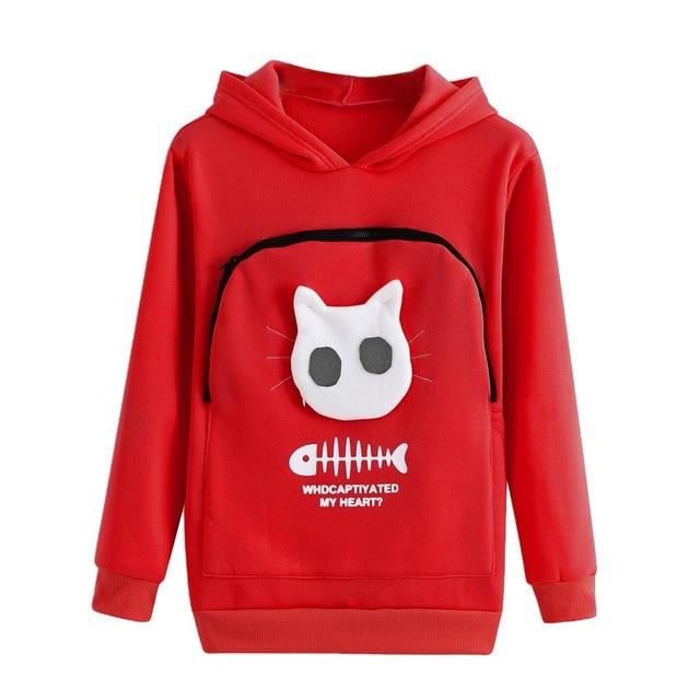 🔥 Cat Lovers Hoodie Cuddle Pouch