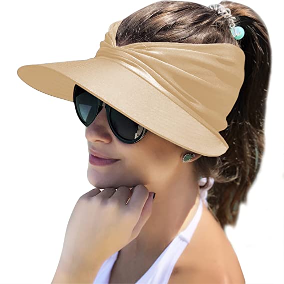 🔥 Women Sun Beach Visor Cap