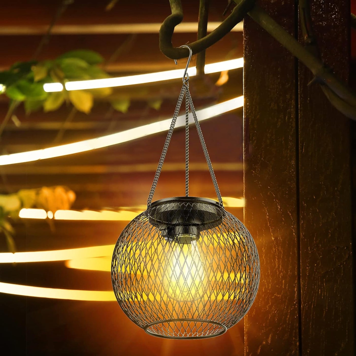 Outdoor Garden Metal Hanging Lights