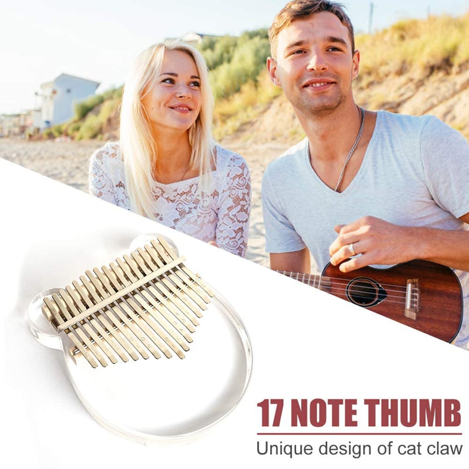 💕New Exquisite Crystal Kalimba