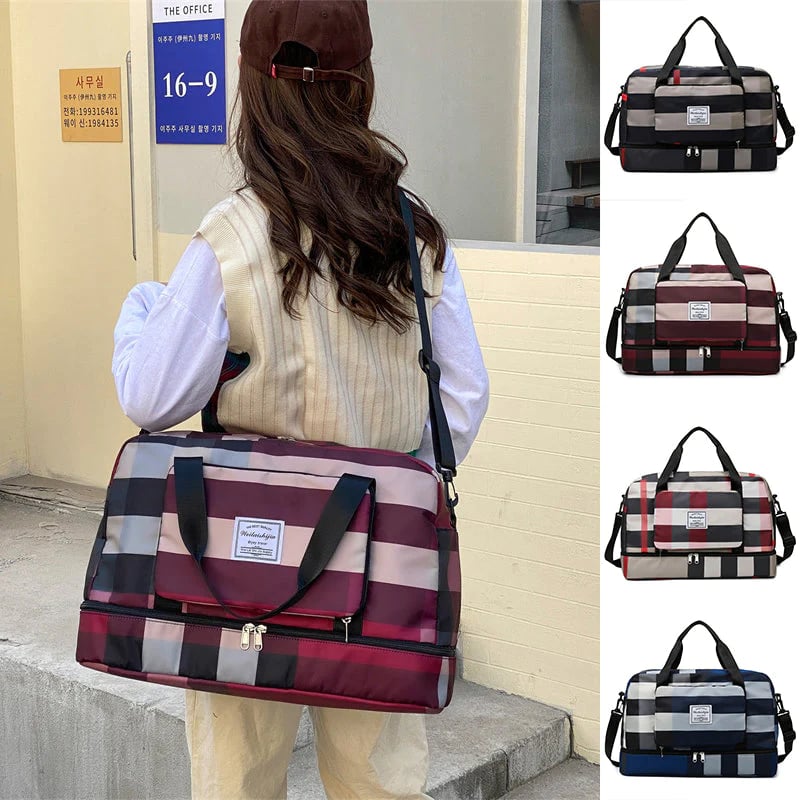 Waterproof Foldable Dry/Wet Separation Travel Bag