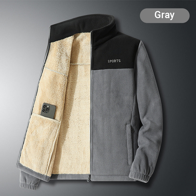 Men's Full Zip Warm Jacket