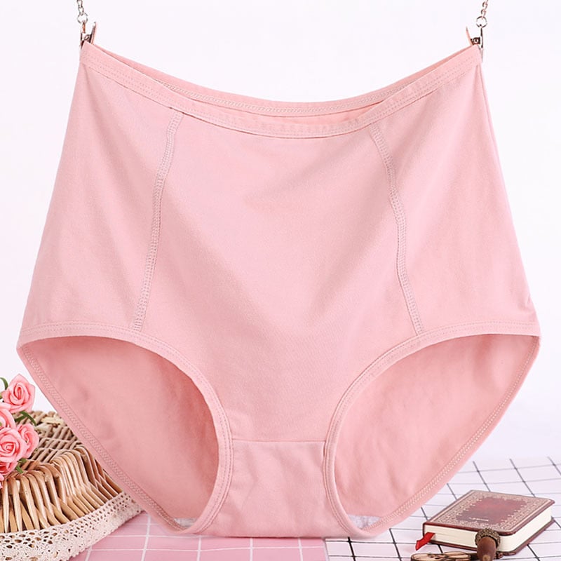 Large size pure cotton hygroscopic and antibacterial underwear