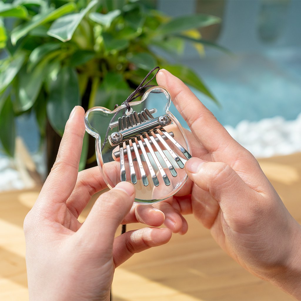 💕New Exquisite Crystal Kalimba