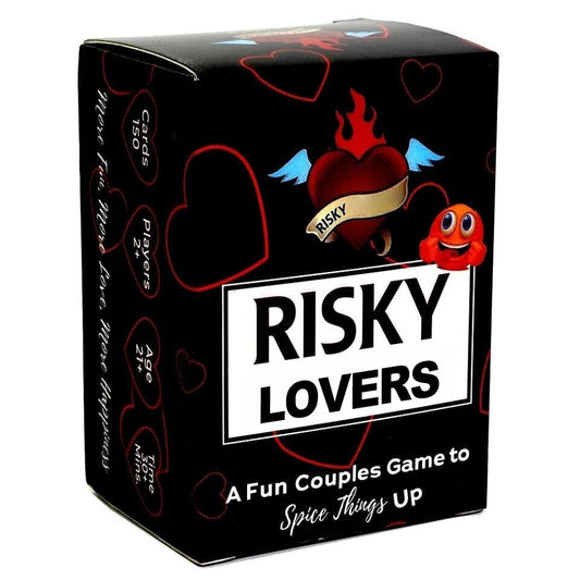 RISKY LOVERS - 150 Spicy Dares & Questions for Your Date Night