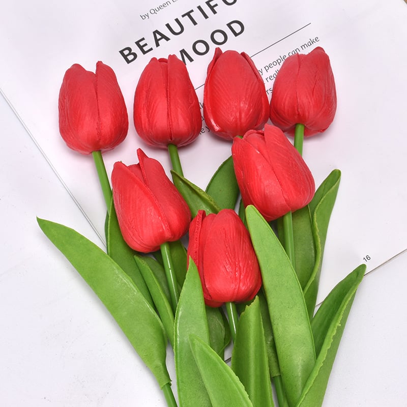 💥-UV Resistant Lifelike Artificial Tulips Flowers💐