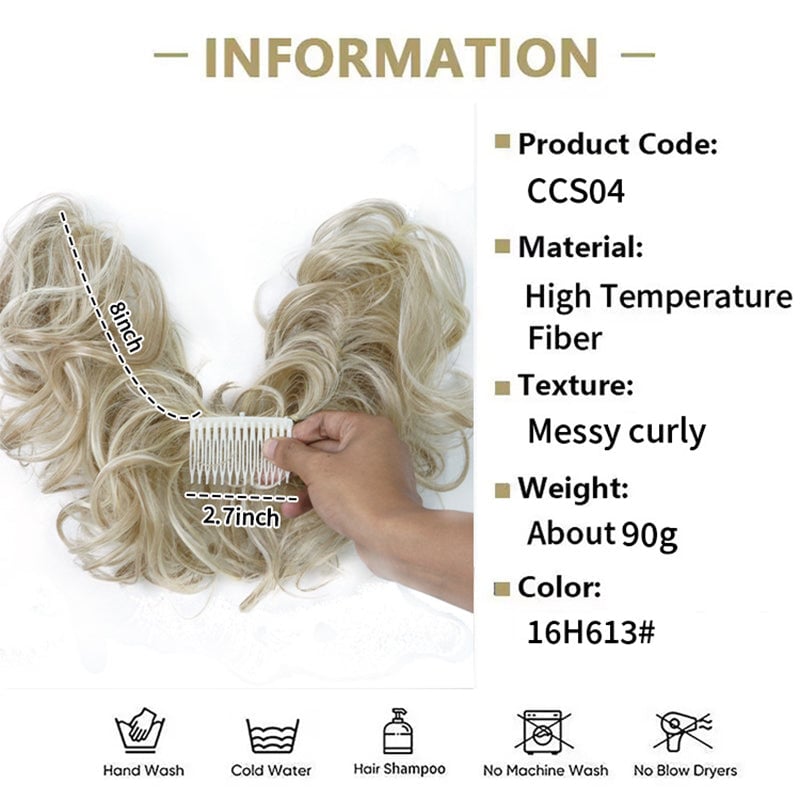 Side Comb Clip Clip in Good Hair Accessory✨