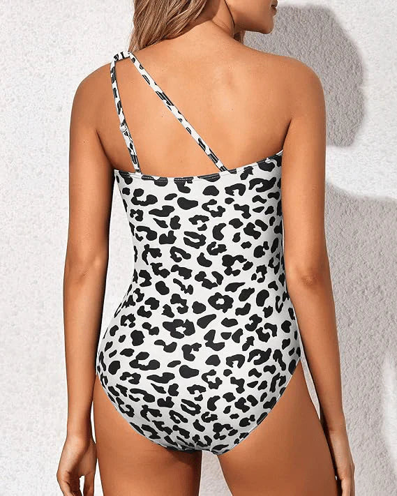One-Piece Asymmetric Swimsuit for Women