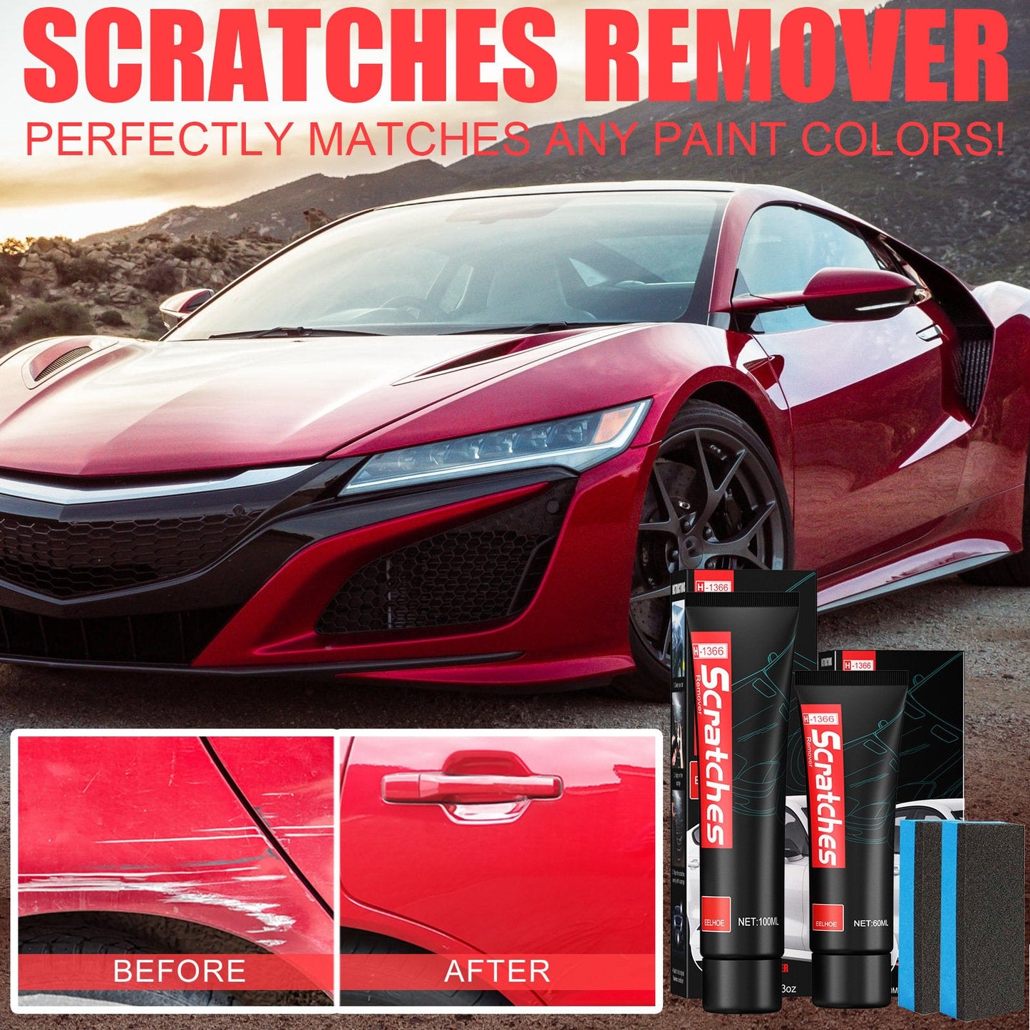 💕Premium Car Scratch Removal Kit