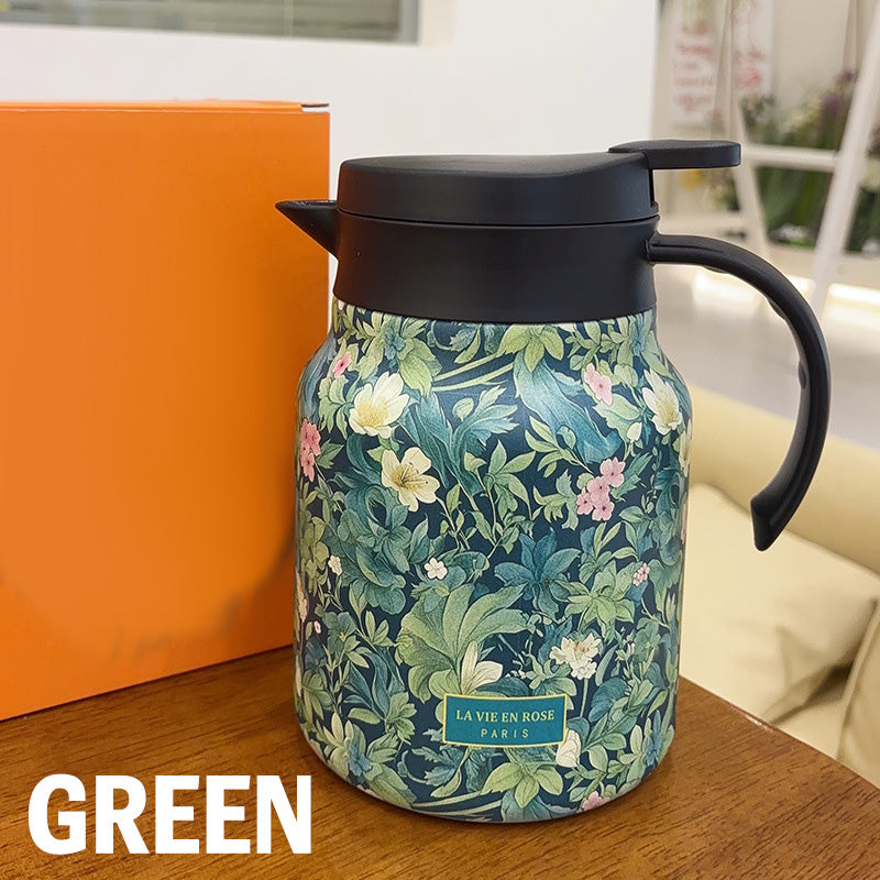 🔥1000ml Vacuum Insulated Teapot with Strainer