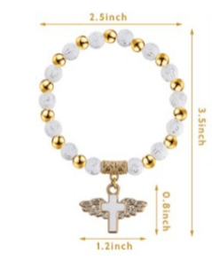 🔥Angel Wing Cross Bracelet