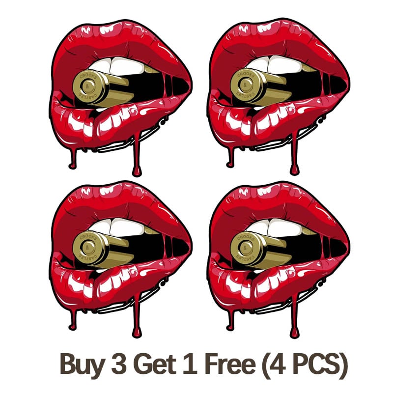 Bullet Lip Decal