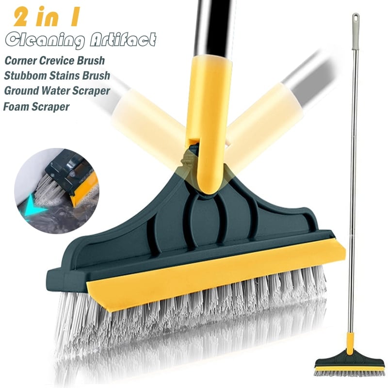Powerful Brush and Scraper 2-in-1 Cleaning Tool