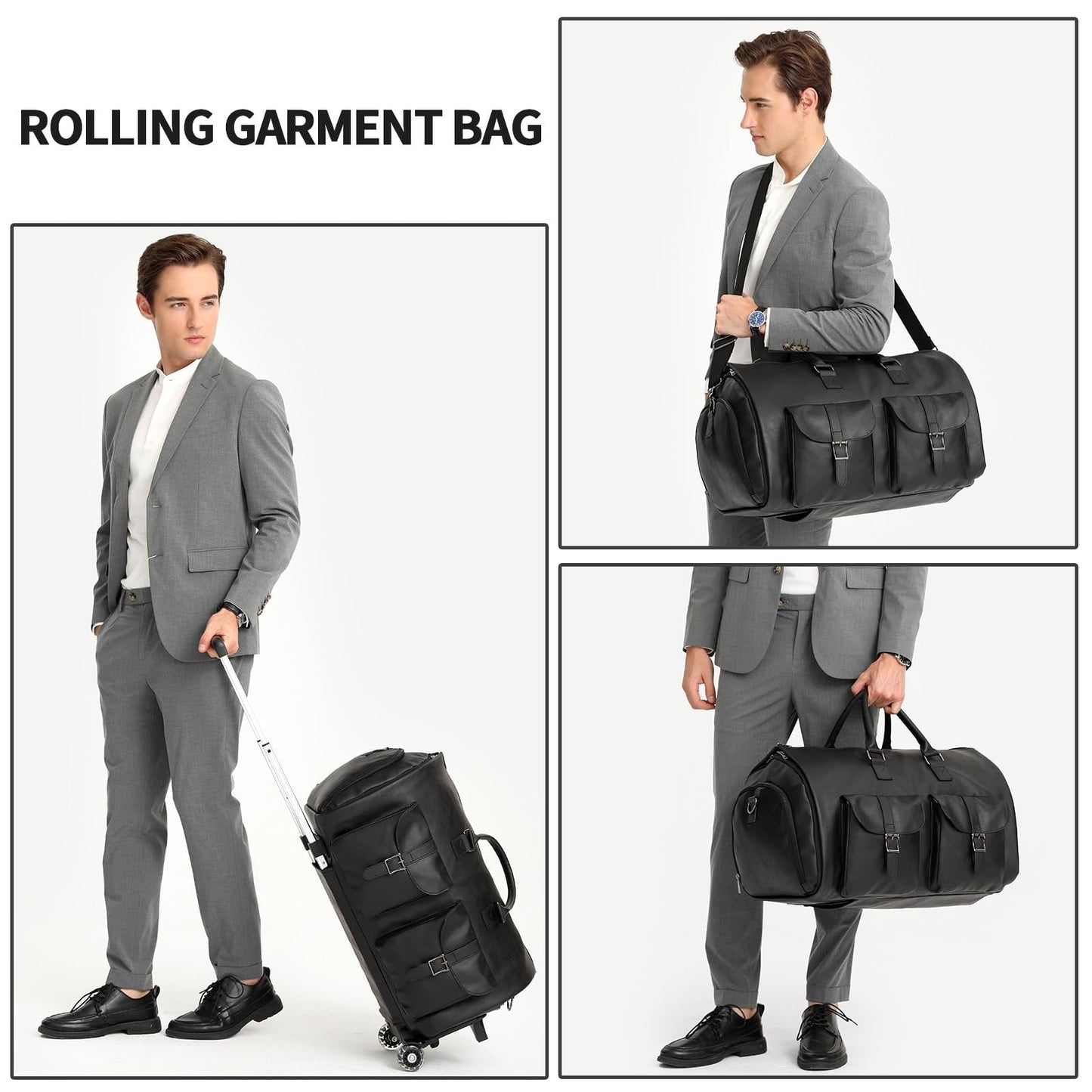 🔥 THE CONVERTIBLE DUFFLE GARMENT LUGGAGE