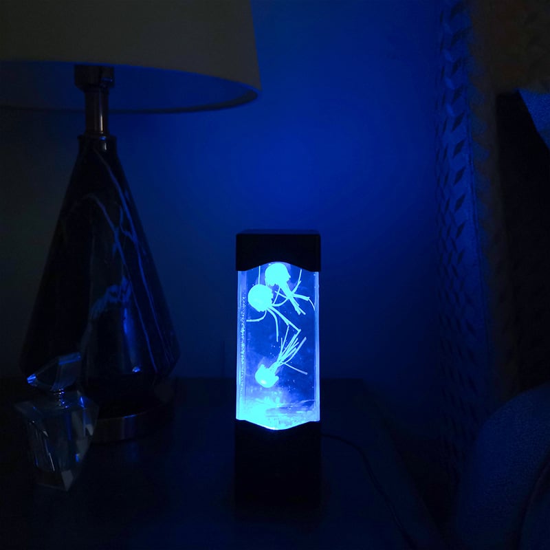 🔥✨-Multicolor Jellyfish Lava Lamp