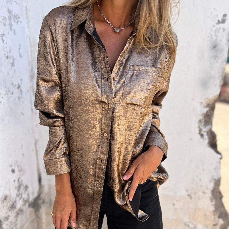 ✨Casual Fashionable Lapel Shirt for Women