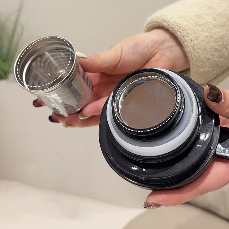 🔥1000ml Vacuum Insulated Teapot with Strainer