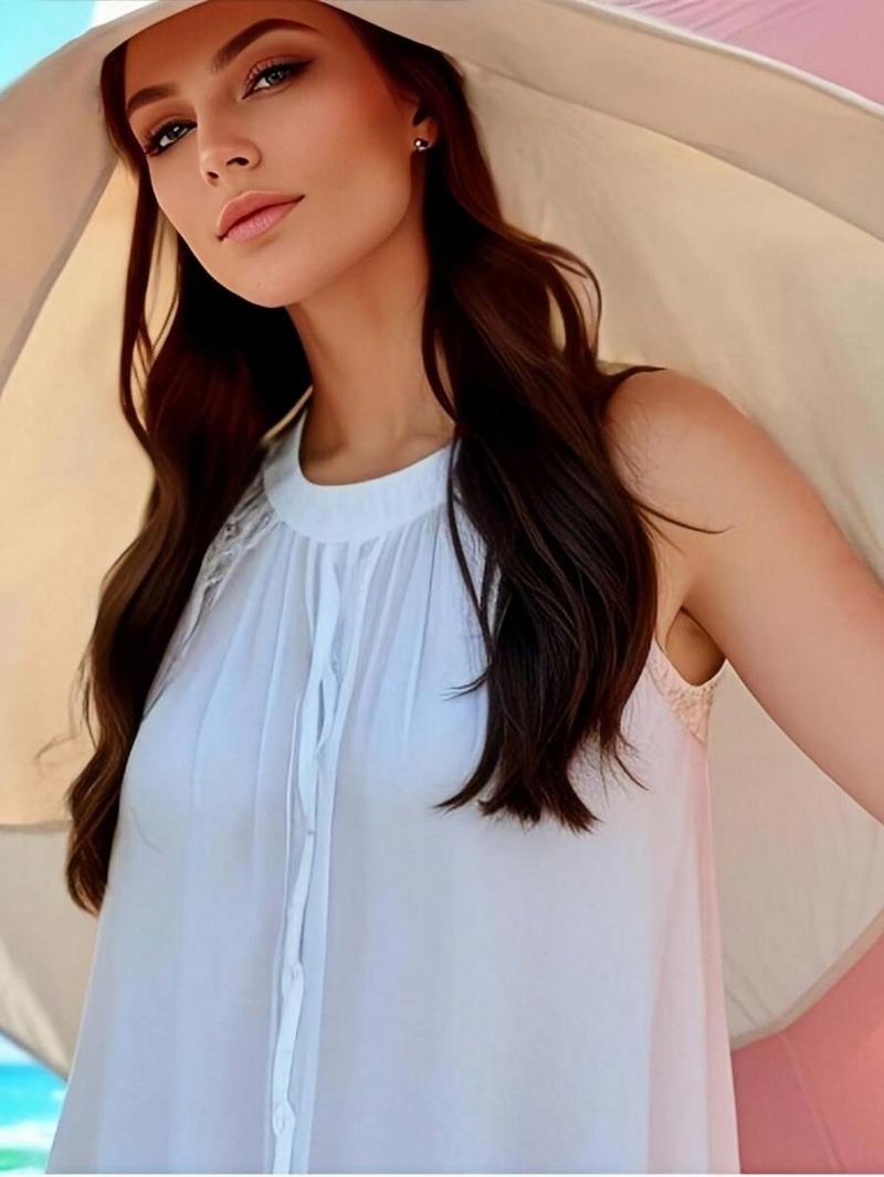 👒Full face sun protection & big brim shawl & sun hat👒