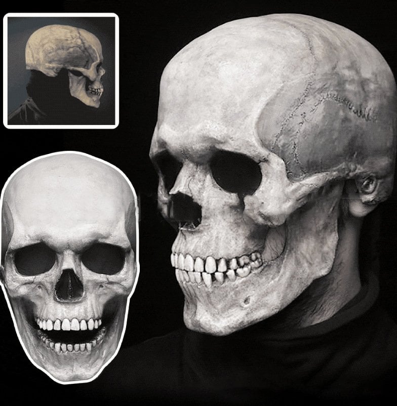 😈Early Halloween Sales👻 Full Head Skull Mask