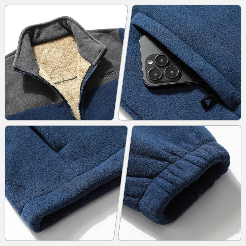 Men's Full Zip Warm Jacket