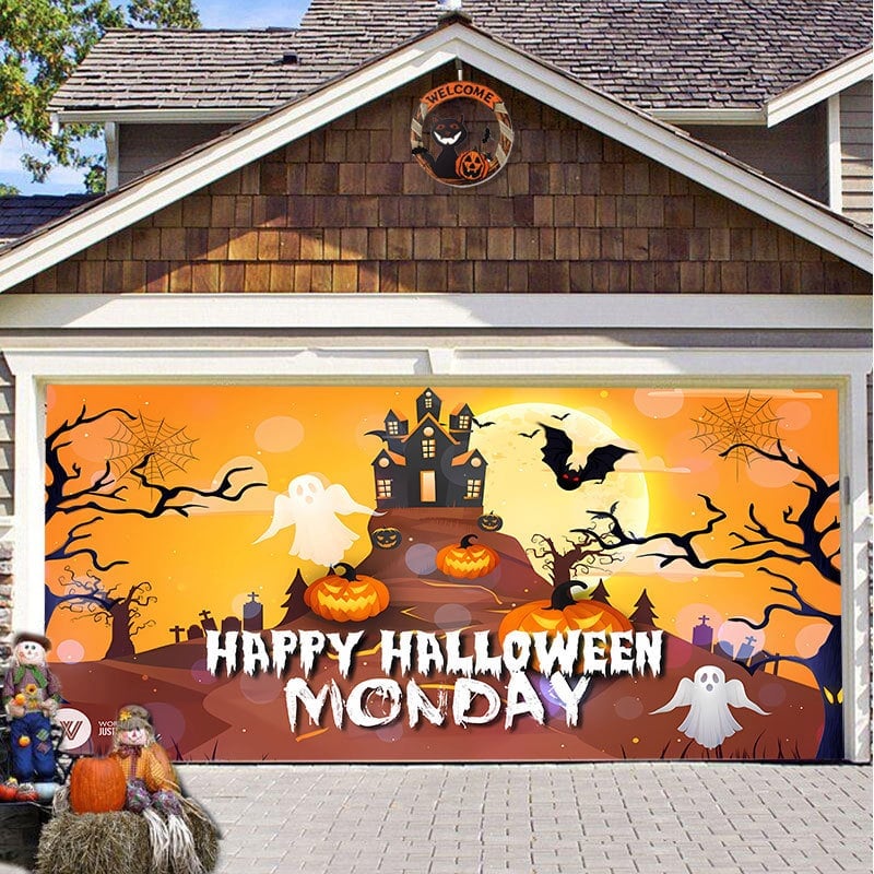 Halloween  Garage Door Decoration