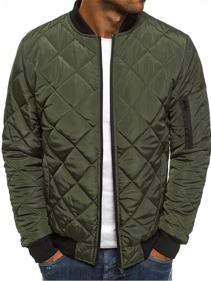 Men's Retro Pleated Cotton Casual Coat