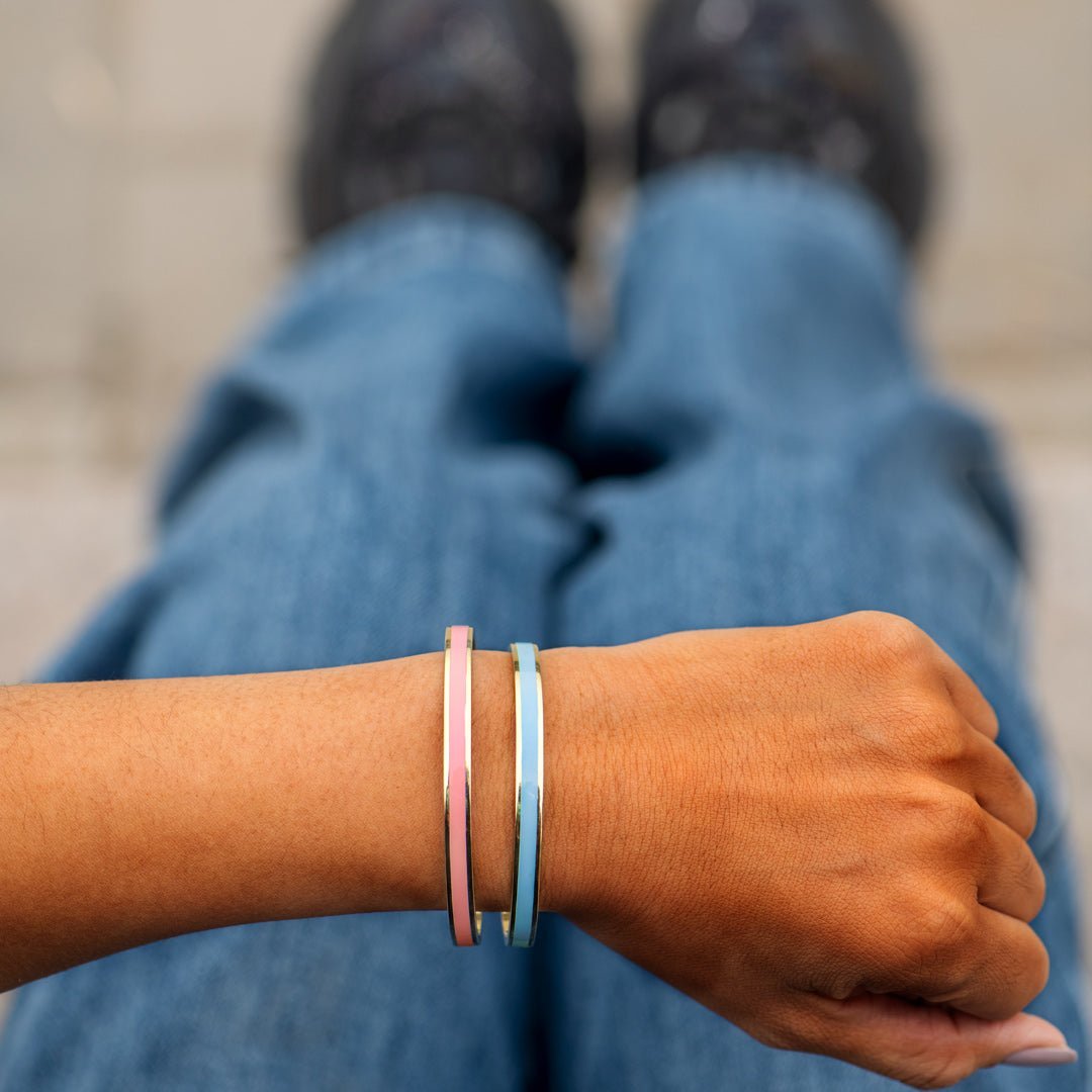 🎁DON'T LET THE HARD DAYS WIN COLOR BANGLE