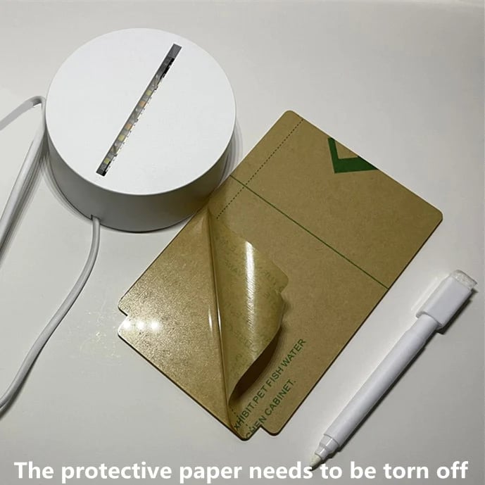 🔥NOTE BOARD CREATIVE LED NIGHT LIGHT