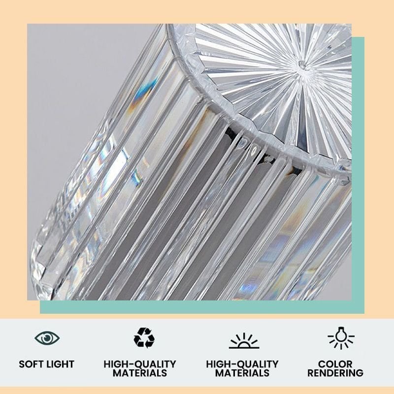 Touching Control  Crystal Lamp