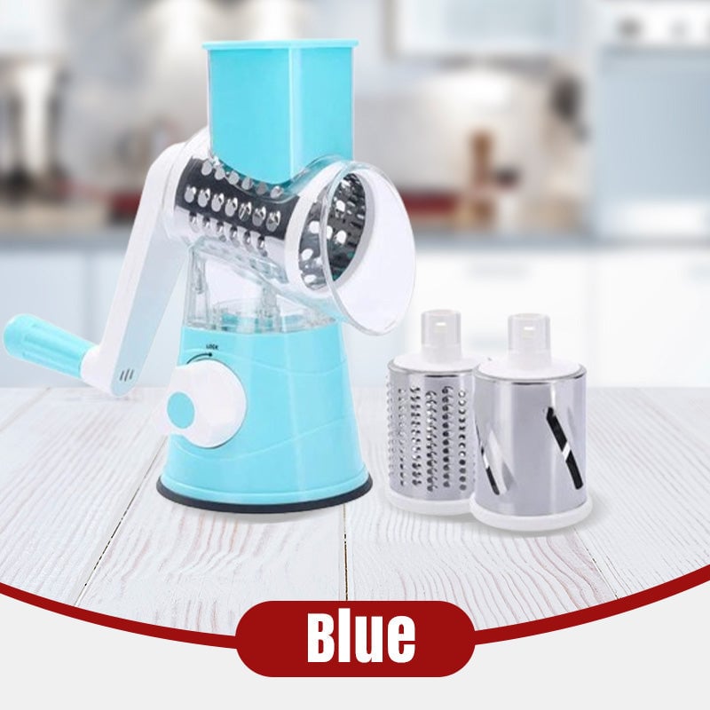 🔥Multifunctional Manual Rotary Grater & Chopper