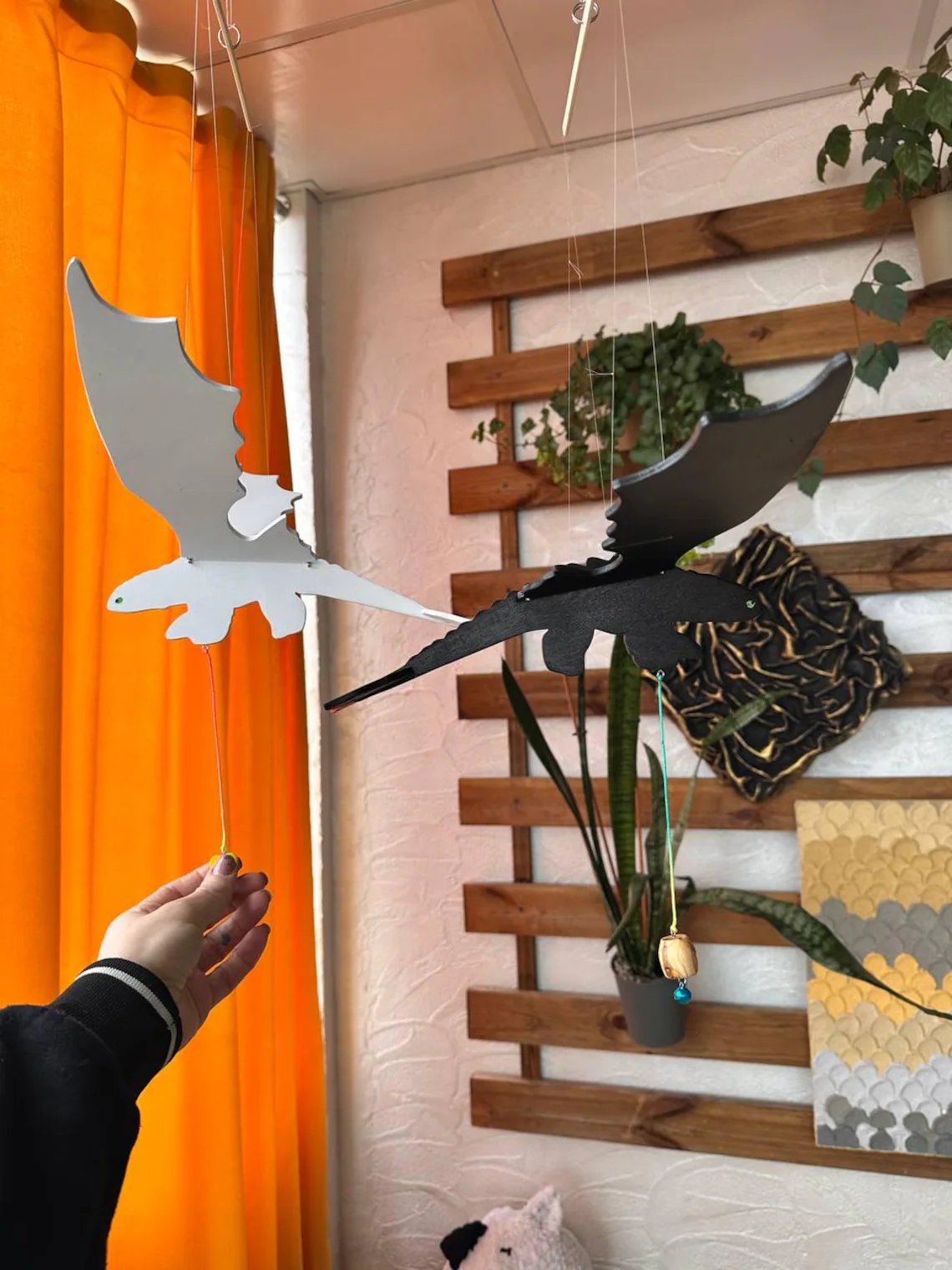 ✨Artisan Crafted Wooden Dragon Sculpture