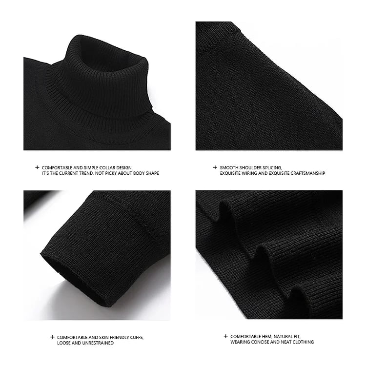 Winter Men's Turtleneck Sweater