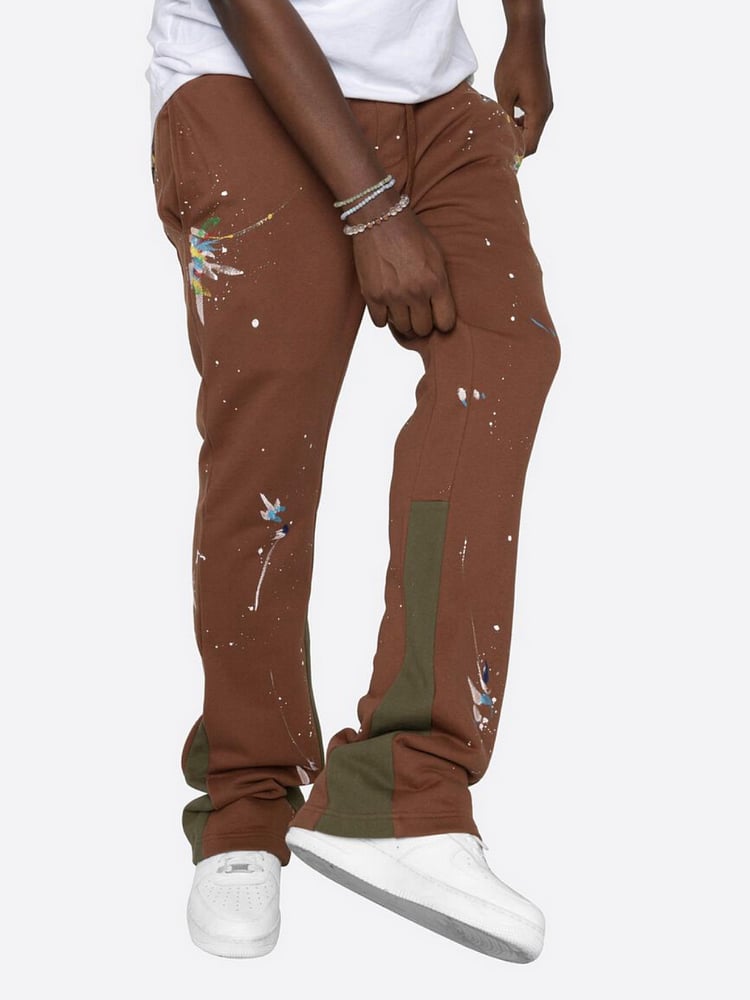 💥Paint Splatter Flare Sweatpants💥