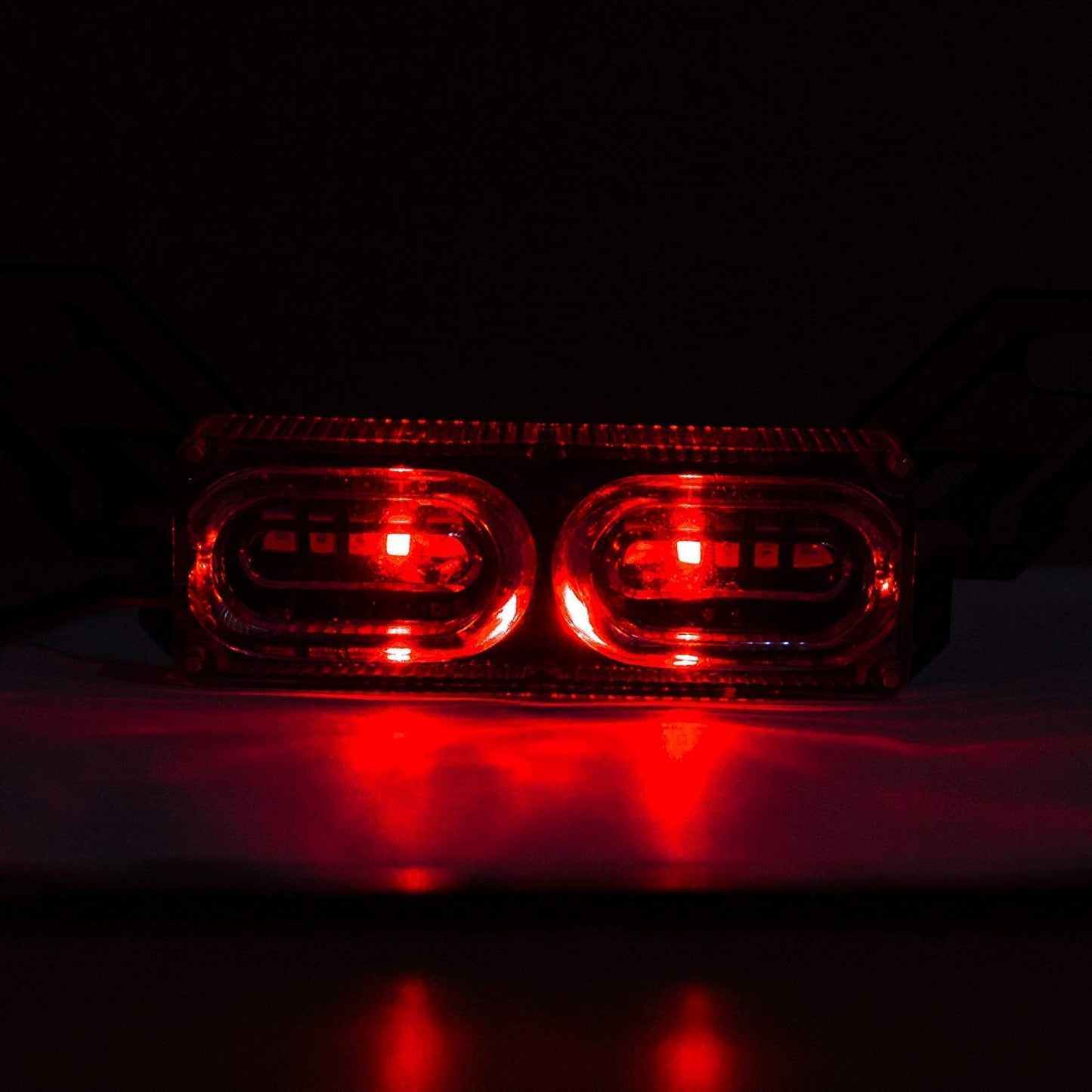 Motorcycle Strobe License Plate Light