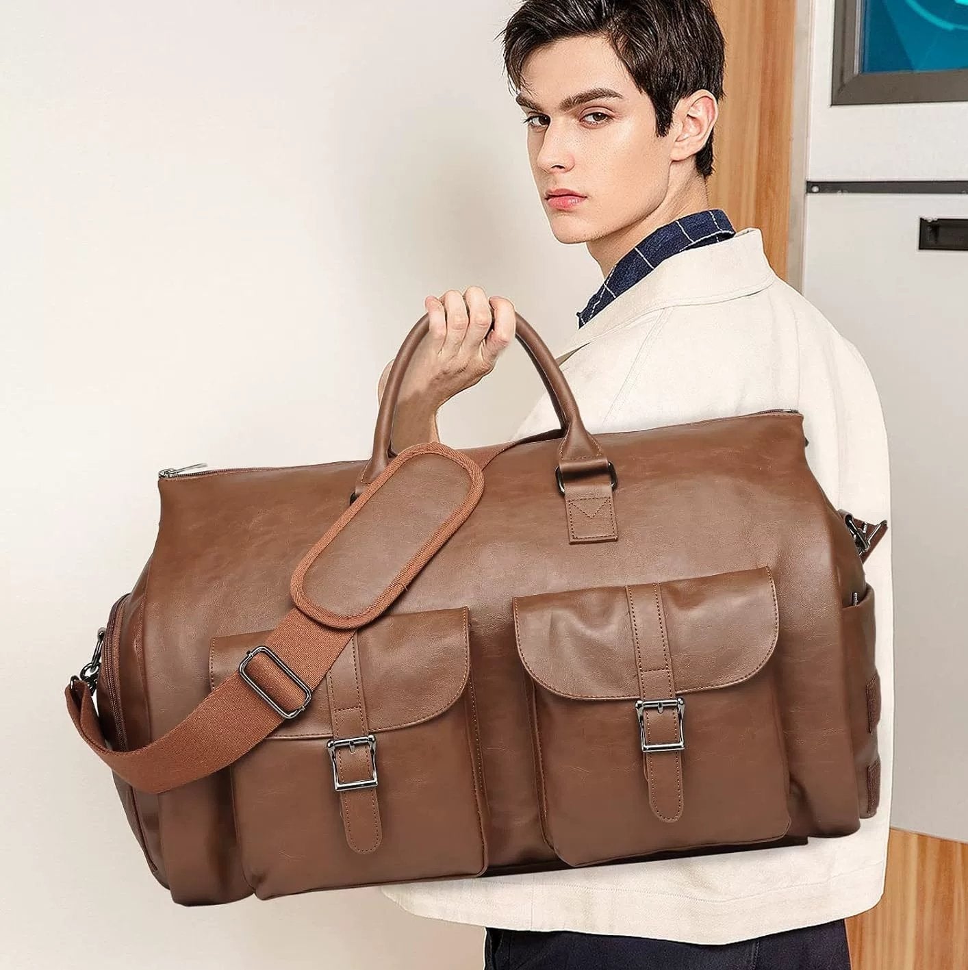 🔥 THE CONVERTIBLE DUFFLE GARMENT LUGGAGE