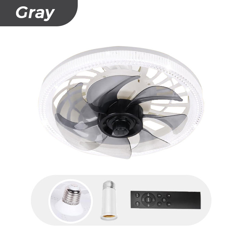 💥 2-in-1 Mute Adjustable Fan Light with Remote Control