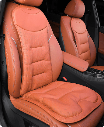 High-end nappa leather punching breathable car seat cushion