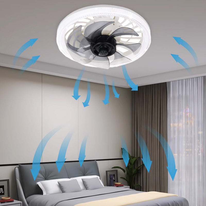 💥 2-in-1 Mute Adjustable Fan Light with Remote Control