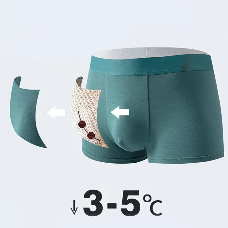 ⌛Men's Summer Magnetic Ice Cool Anti-bacterial Underwear