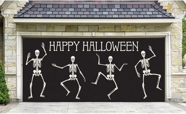 Halloween  Garage Door Decoration