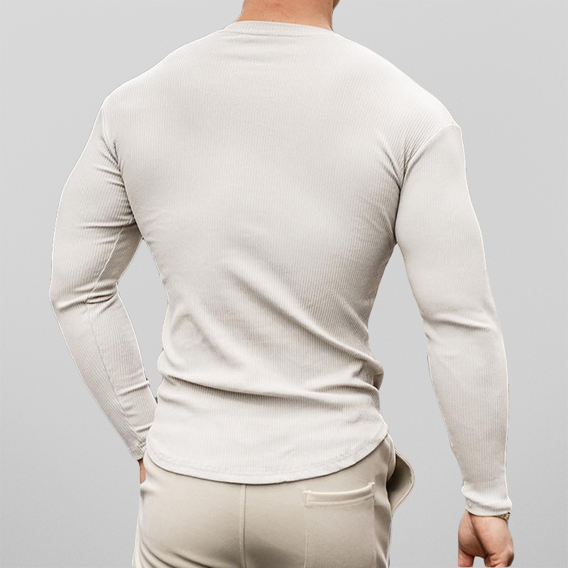 SNUG FIT COTTON SHIRT