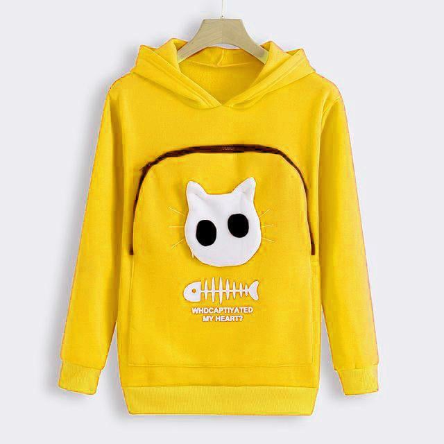 🔥 Cat Lovers Hoodie Cuddle Pouch